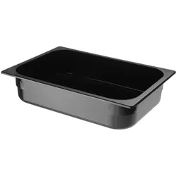 Hendi Eiscreme-Behälter Polycarbonat,5L,Schwarz,360x250x(H)80mm