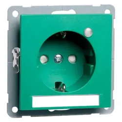 Peha Steckdose SCHUKO grün D 20.6511.422 LED/4