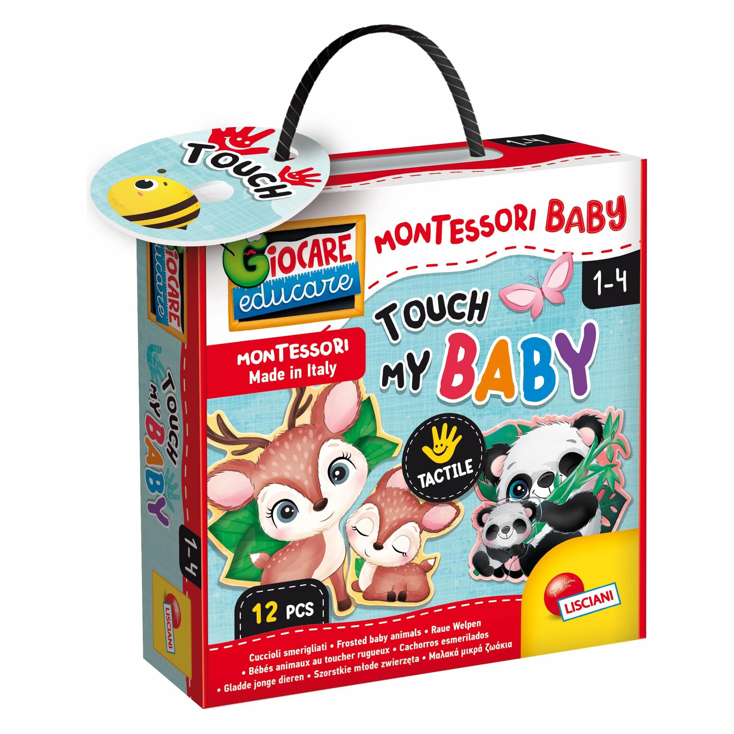Lisciani Montessori Baby - Berühre mein Baby (1 - 4 Jahre) (92673)