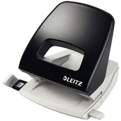 Leitz NeXXt 2 Löcher Locher Kunststoff, Metall 25 Blatt 5005 Schwarz