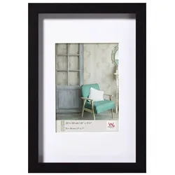 walther design Bilderrahmen Stockholm 33,0 x 43,0 cm schwarz