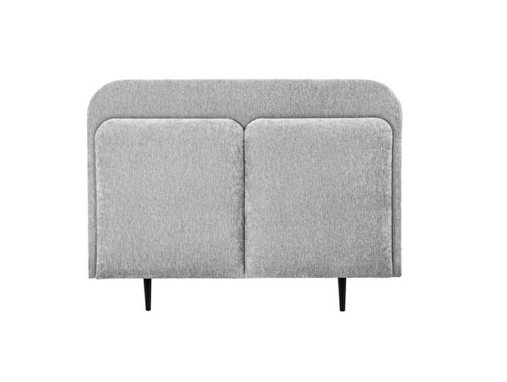 Tête de lit tissu L. 160 cm TYLA anthracite