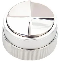 Eureka Leveler 58mm, Olivenholz, Zubehör Kaffeemaschinen, Braun