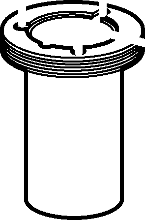 Hansa Schlauchdurchführung Stela komplett 59913288