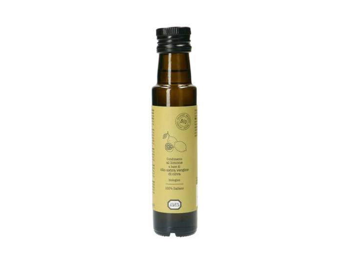 Olijfolie extra vierge, met citroen, biologisch, 100 ml