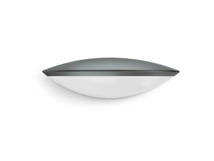 Steinel Connect LED Außenleuchte L 825 SC, smarte Außenwandleuchte, Bewegungsmelder, dimmbar, bedienbar per App, Zeitplan, 9.7 W, 3000 K, Anthrazit