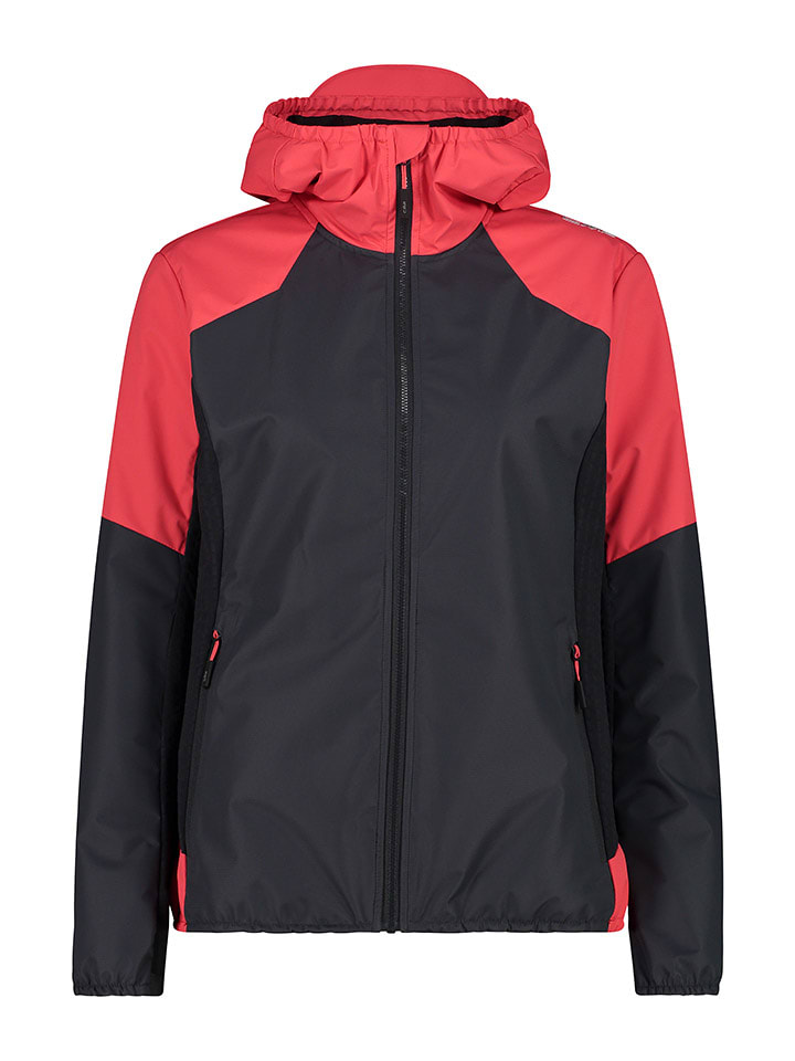 cmp Skijacke in Schwarz/ Rot - 36
