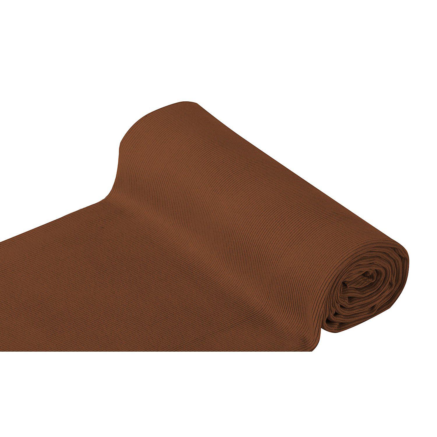 Rippen-Bündchenstoff "Comfort", zimt