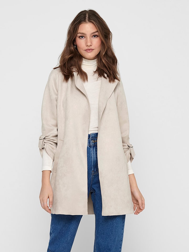 ONLY Mantel "Joline" in Creme - XL
