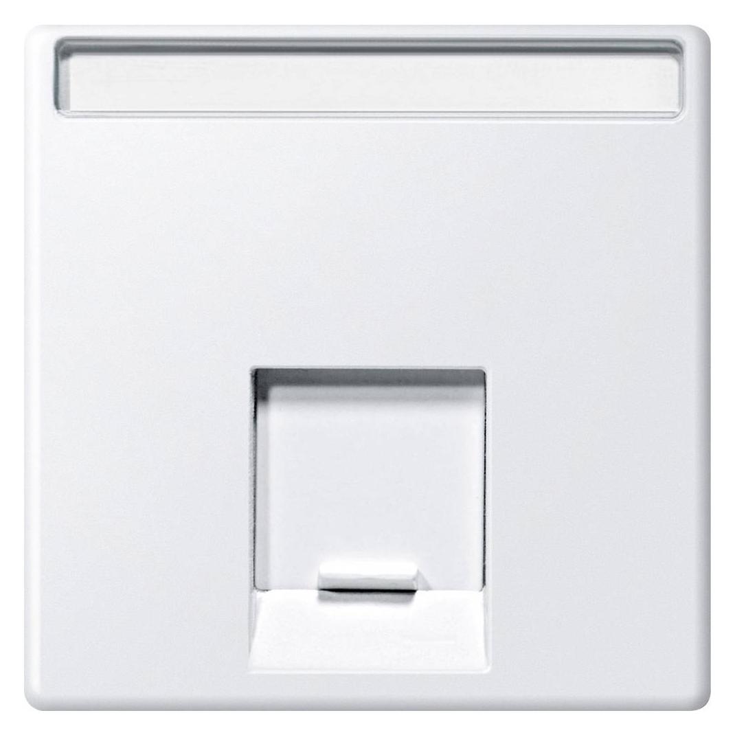 Merten Zentralplatte MEG4573-0419 1fach polarweiss System M (MEG4573-0419)
