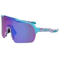 Athletes Eyewear, Unisex, Sportbrille, Easyrider (miamipatternbluepurplez), Mehrfarbig