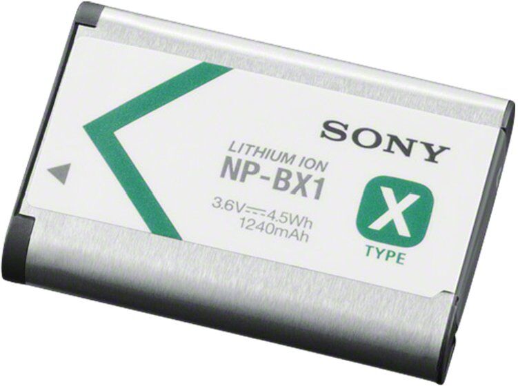 Batteria fotocamera Sony X TYPE NP BX1 Silver