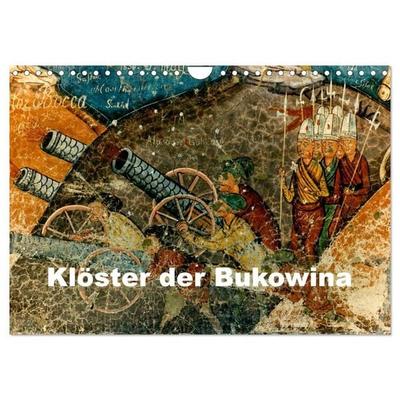 Klöster der Bukowina (Wandkalender 2027 DIN A4 quer), CALVENDO Monatskalender