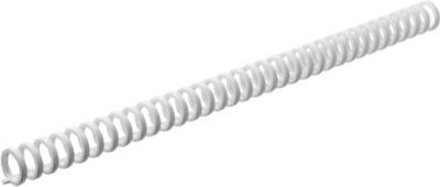 GBC® Click-Binderücken ibico, 8 mm, 50 Stück, weiß