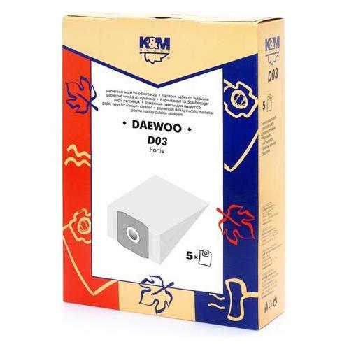 K&M Staubsaugerbeutel LT D03 DAEWOO RC300 5 (5x) (33048168)