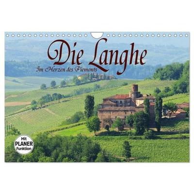 Die Langhe - Im Herzen des Piemonts (Wandkalender 2027 DIN A4 quer), CALVENDO Monatskalender
