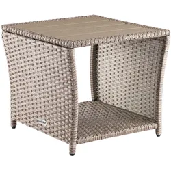 Casaria Casaria Beistelltisch 45x45x40cm creme