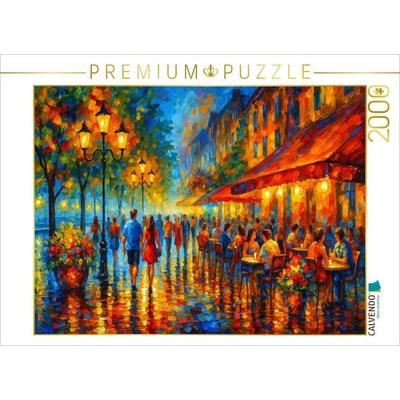 CALVENDO Puzzle Nachmittags in der Stadt | 2000 Teile Lege-Größe 90x67cm Foto-Puzzle für glückliche Stunden