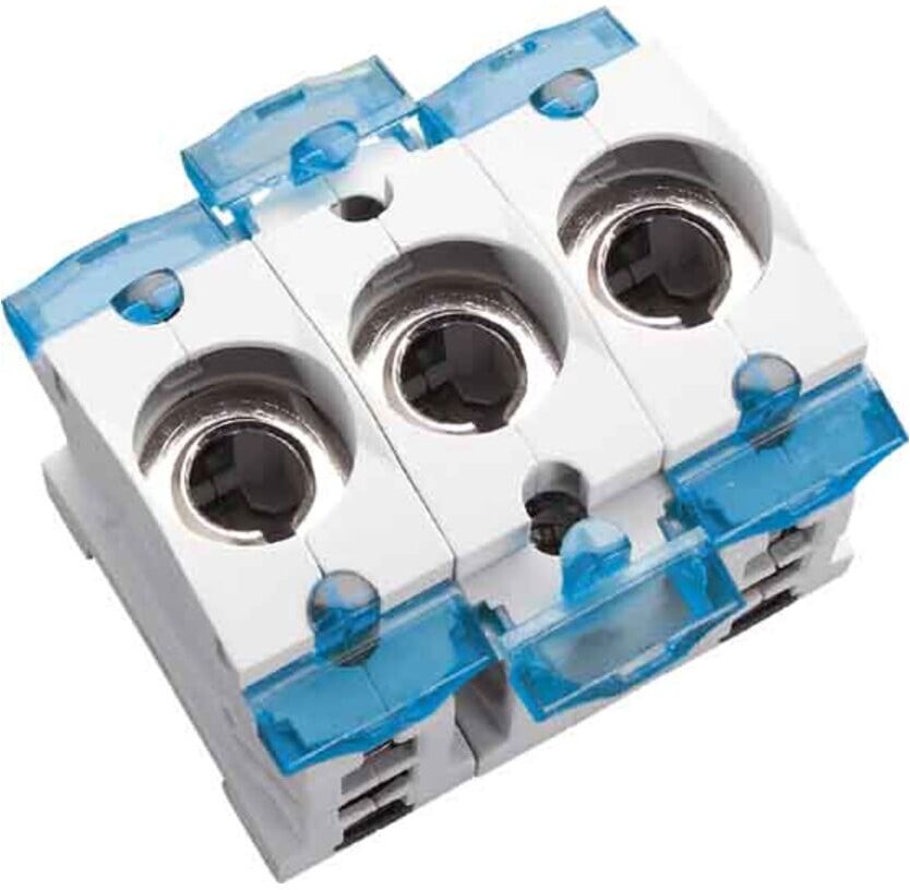 Wöhner D0 Einbau-Sicherungssockel E14 16A 400V 3pol. 31302 ; schalk)