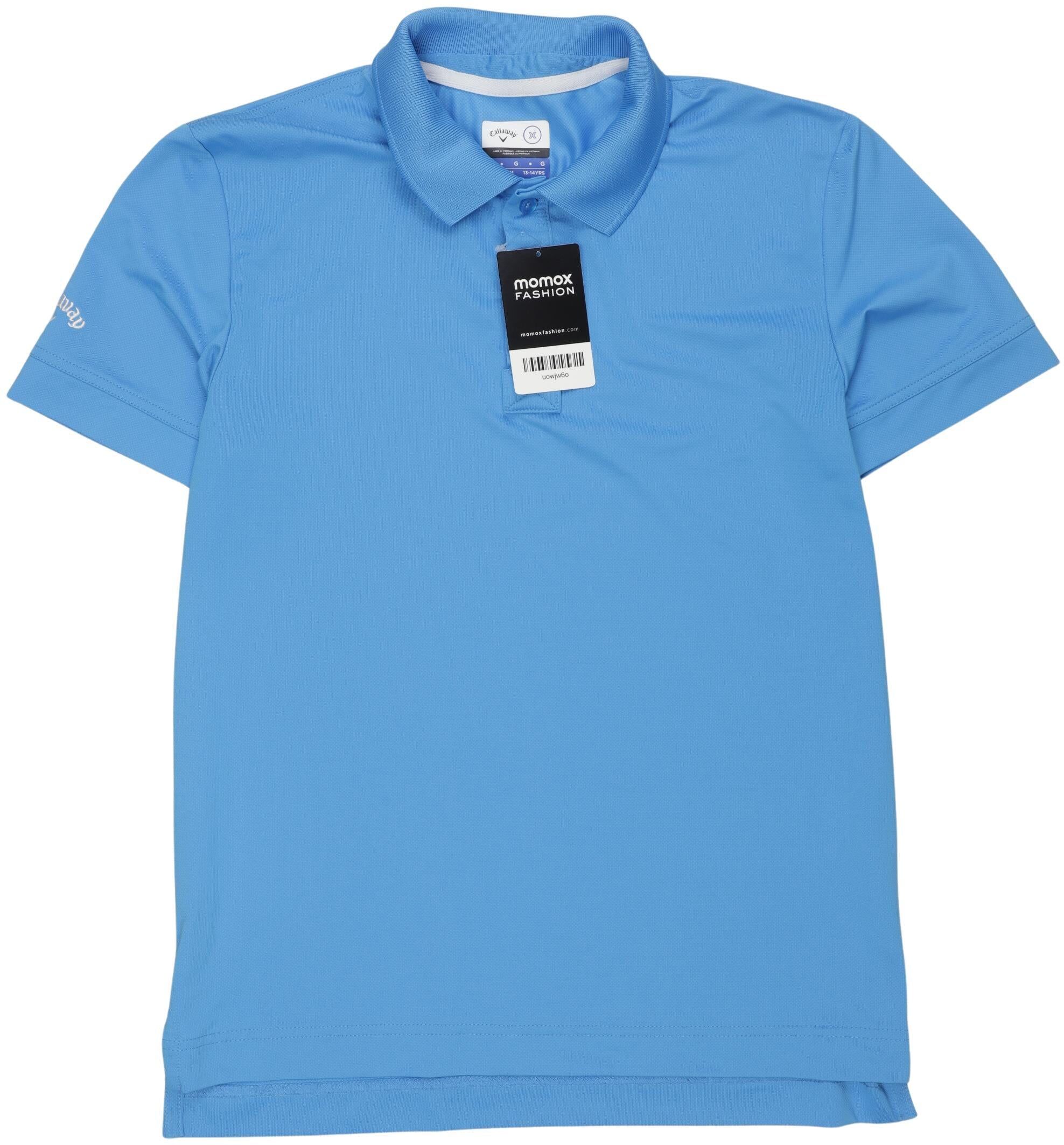 Callaway Jungen Poloshirt, Hellblau, Gr. L, kein / Etikett - Second Hand