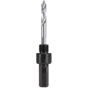 RUKO RUKO Aufnahmeschaft 106201, A1, Sechskantschaft, für  Lochsägen 14 - 30mm, mit Zentrierbohrer