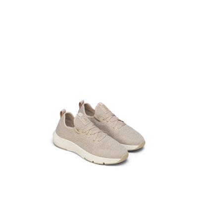 Slip-On Sneaker MARC O'POLO "Leila", Damen, Gr. 38, Textil, beige (sand), meliert, Schuhe, Slipper, Freizeitsneaker, Halbschuh mit Anziehlasche