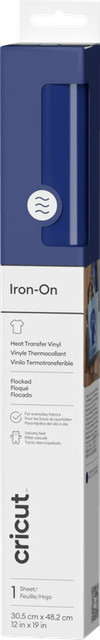 Cricut Flock Iron-On Blauw 30,5 x 48,3 cm