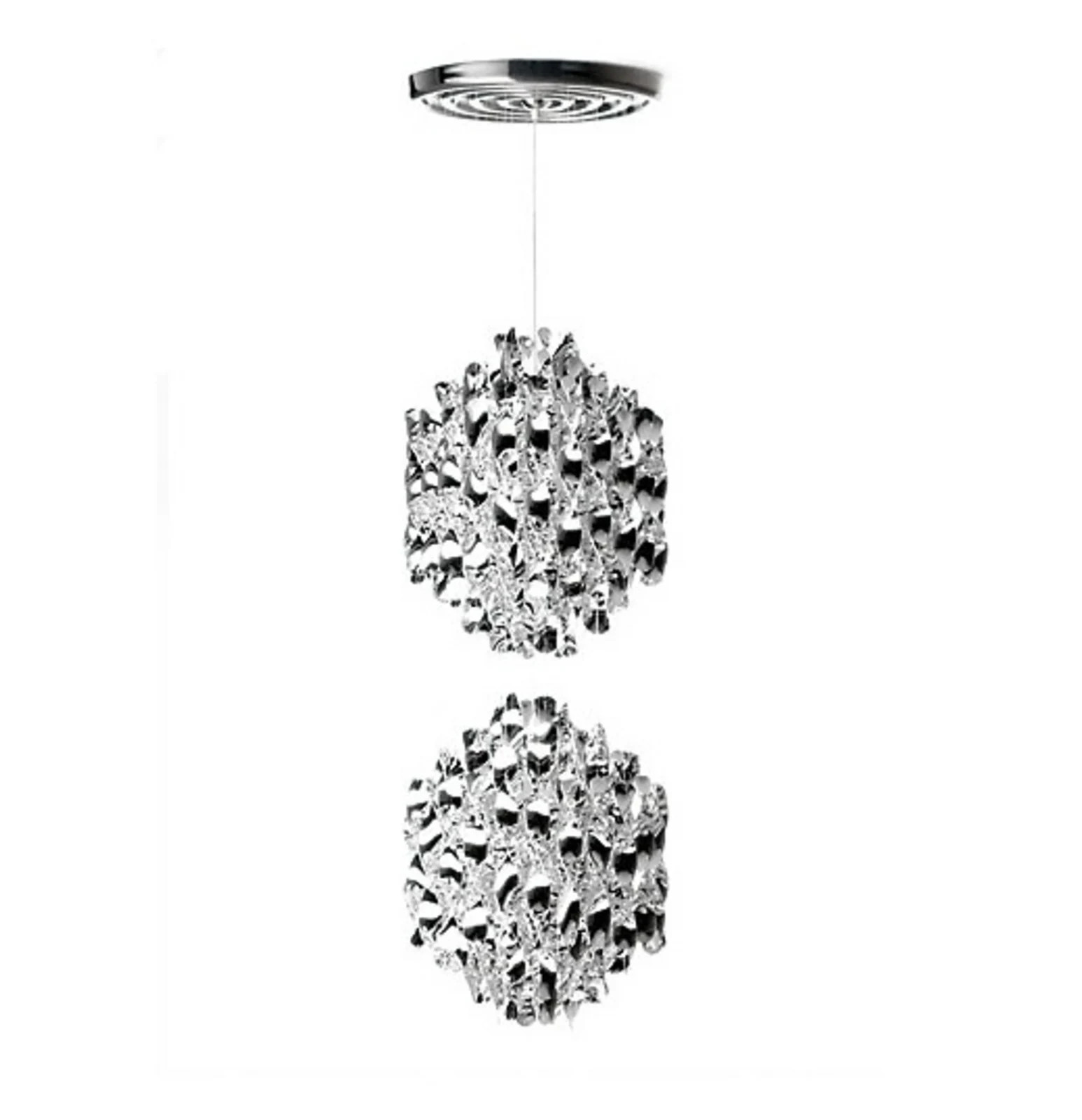 Verpan Spiral Sp2 Zilver - Hangstoel voor de woonkamer
