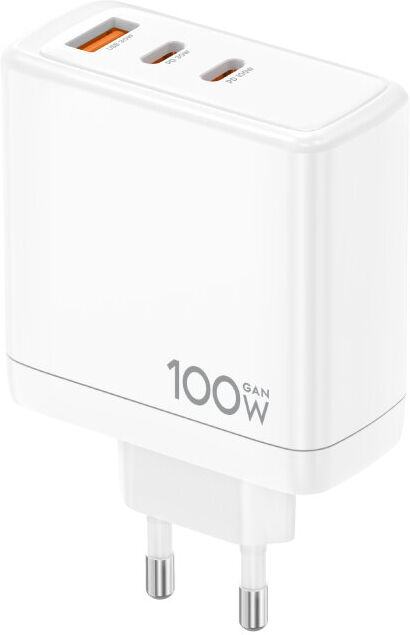 CARREGADOR TECH FUZZION 100W GAN USB-A/2XUSBC