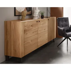 Massivholz »Ascona« Sideboard III 200x89x45 cm / ohne Inlay