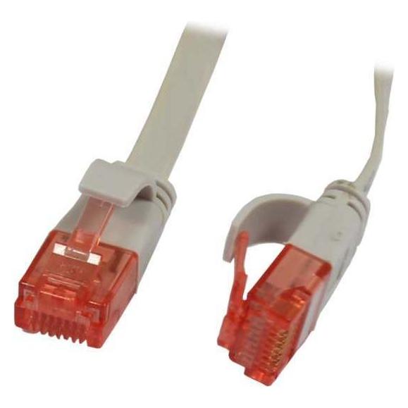 Synergy 21 Patchkabel RJ45 UTP(U/UTP).10m grau, CAT6, PVC, Flach, Sy (U/UTP, CAT6, 10 m) (S216167V2)