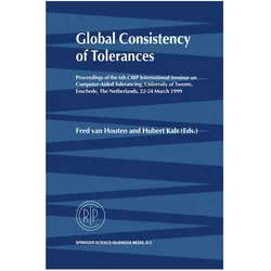 Global Consistency of Tolerances, Fachbücher von Hubert Kals, Fred van Houten