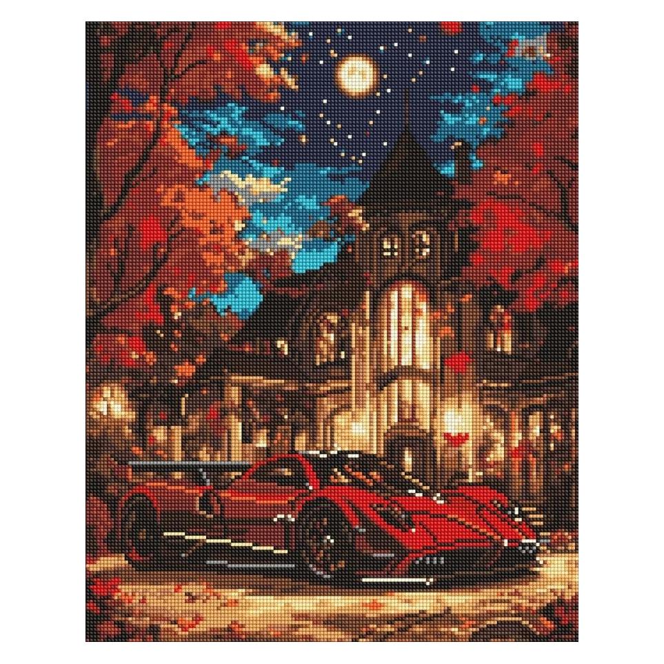 Ideyka Diamond Painting - Luxusleben mit Rahmen 40 x 50 cm (AMO8120)