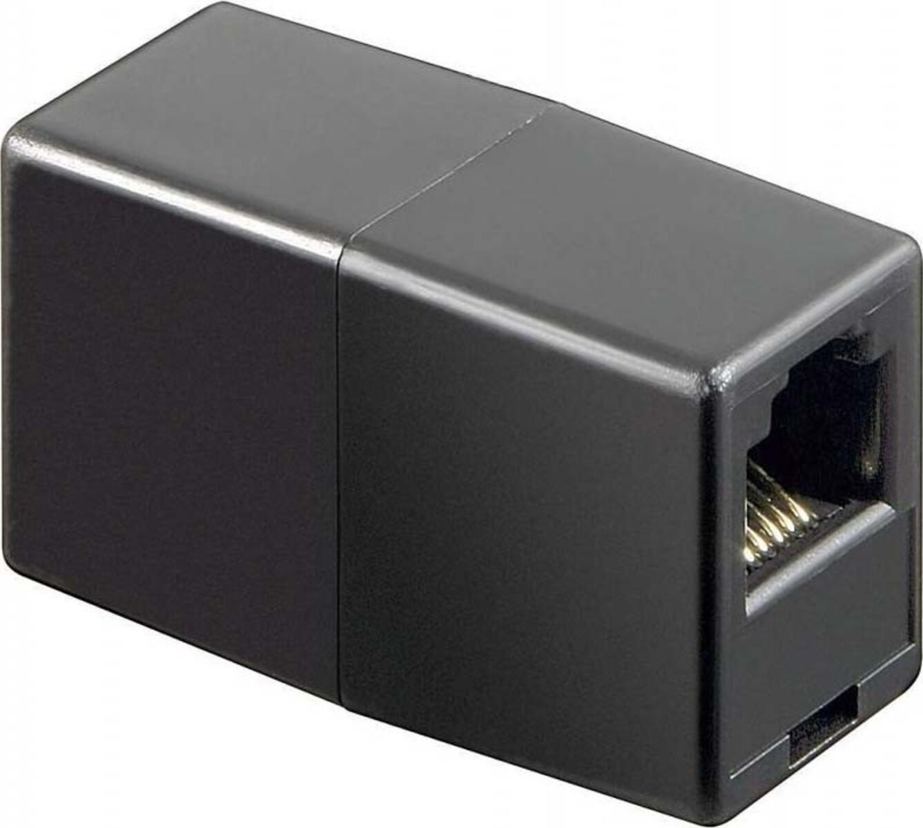 Goobay RJ12 telefoonadapter zwart