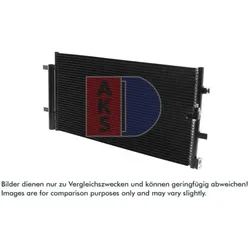 Kondensator Klimaanlage AKS DASIS 482024N für Audi Porsche Q5