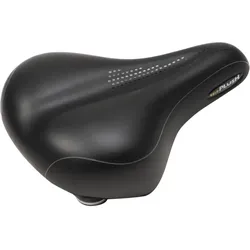 Velo Base Komfortsattel Herren  schwarz / grau/weiss