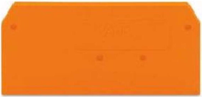 WAGO GmbH& Co. KG Plaque de finition 2 mm orange 279-328 (279-328)