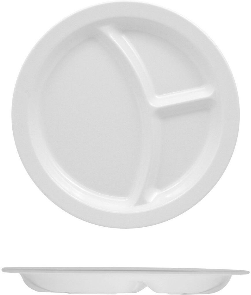 Vivenzi Piatto Tre Scomparti 21 cm