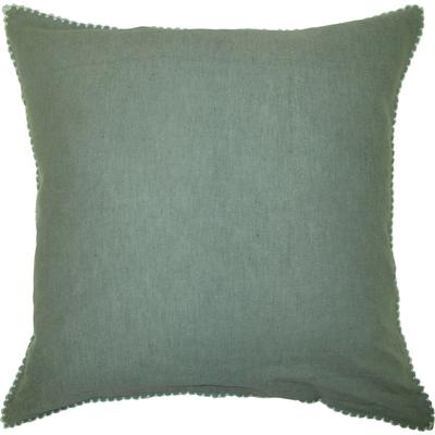 Kissenbezug FLEURESSE "Provence", grün (salbei), B:40cm L:40cm, Leinen, Obermaterial: 50% Baumwolle, 50% Leinen, Kissenbezüge, Kissenbezug, Leinen, Premium Qualität, kühlende Stoff