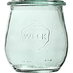 Weck Glas 220 ml mit abgerundeter Basis