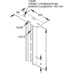 Rico Hängestiel 16A3-200