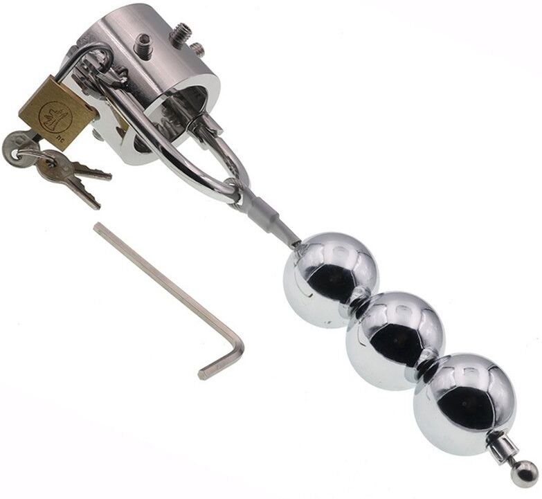 MenSteel Ballstretcher en métal Split N' Piks 30mm Poids 570g