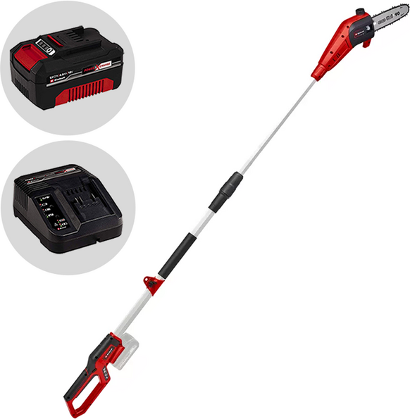 Akku-Hochentaster mit Teleskopschaft Einhell GC-LC 18/20 Li T- 18V 4Ah