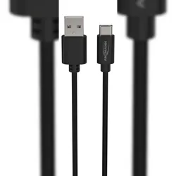 Ansmann 1700-0130 USB Kabel 1 m USB A USB C Schwarz