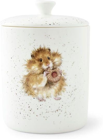 Wrendale Designs 'The Diet Starts Tomorrow' Hamster Biscuit Barrel