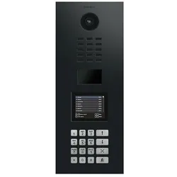 Doorbird, Klingel + Türsprechanlage, D22DKV IP Video Türsprechanlage Graphitschwarz (Polar (Ethernet, RFID, WLAN)