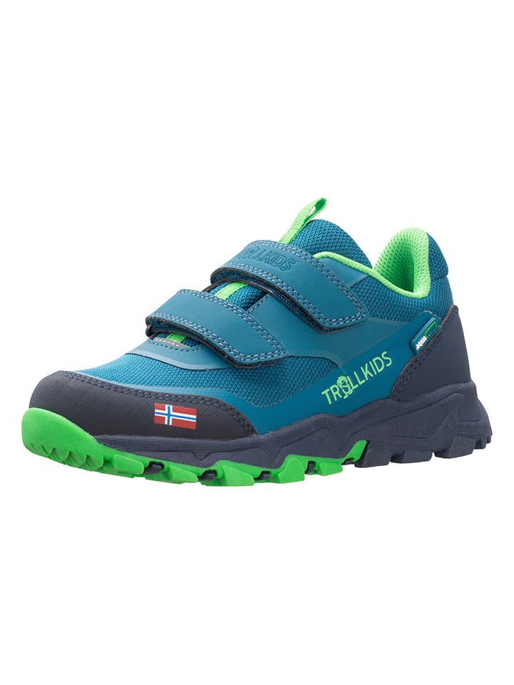 Trollkids Trekkingschuhe "Preikestolen" in Türkis - 28