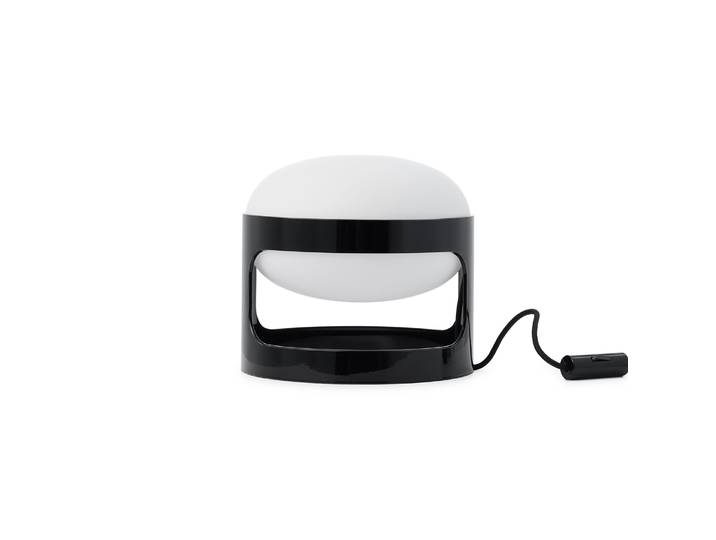 Kartell - Lampe de table KD28 - Noir - PMMA recyclé - Designer Joe Colombo
