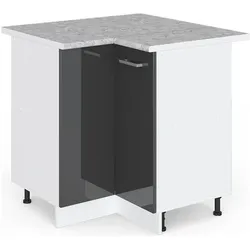 Vicco, Regal, Eckschrank für Hausrat R-Line (75.60 x 60 x 81.60 cm)