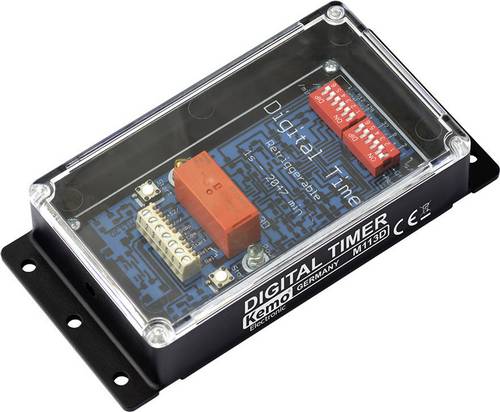 Kemo M113D Zeitschalter digital Fertiggerät 12 V/DC
